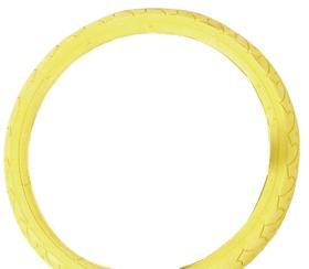 QU-AX Standard Reifen 18 x 1.95 Zoll (50-355mm) gelb