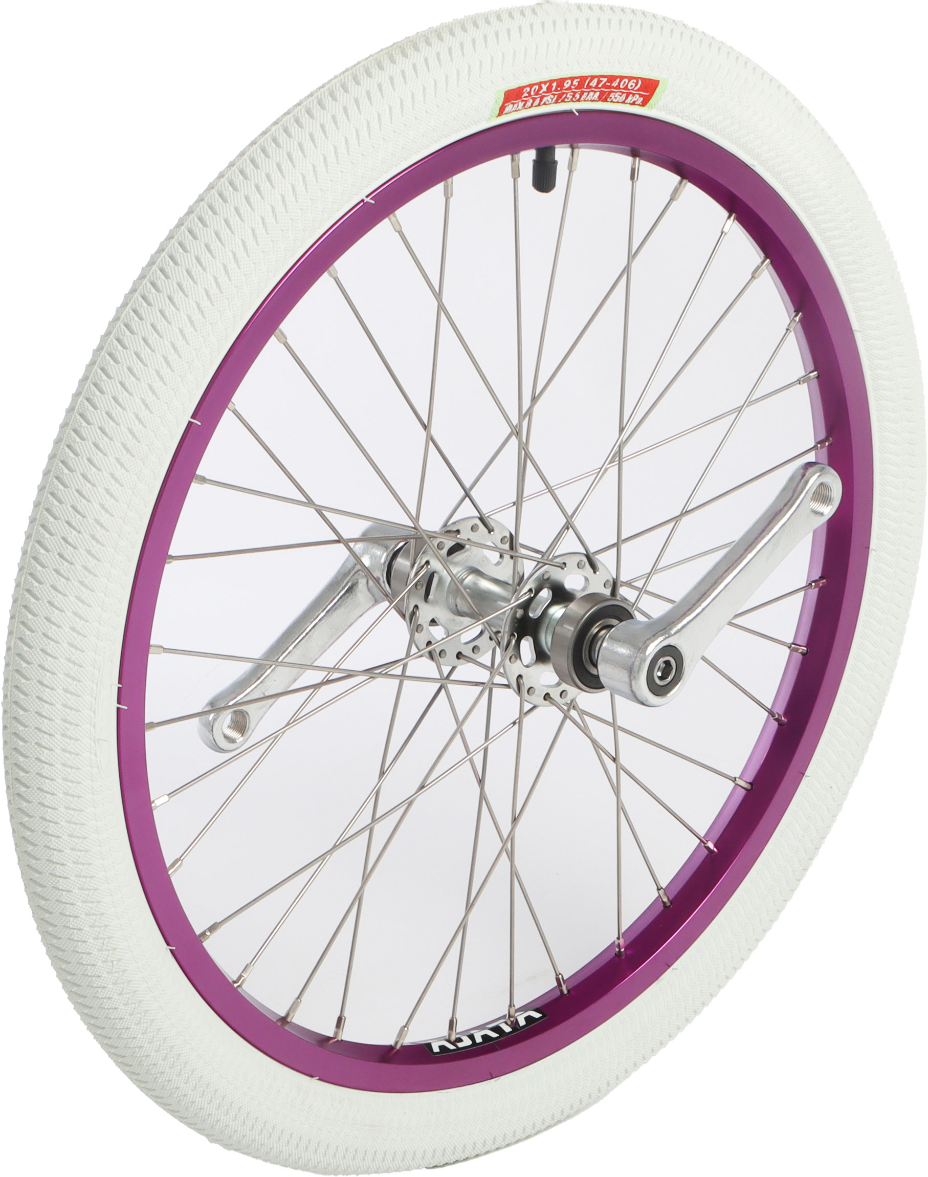 AJATA Alu Laufrad 36 Loch 20 Zoll (406mm)